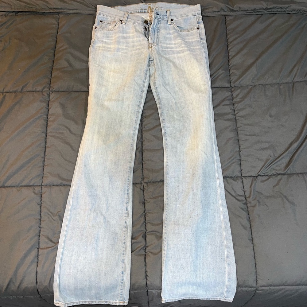 7 For All Mankind Classic Light Blue Women's Jeans